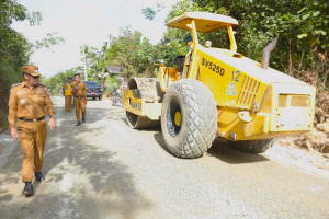 Setelah Puluhan Tahun Menanti, Jalan Gambir Singkawang Akhirnya Dibangun Pakai Dana Pusat