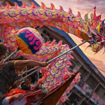 Atraksi Naga Imlek Bengkayang Gemparkan Pusat Kota, Polisi Pastikan Arus Lalu Lintas Lancar